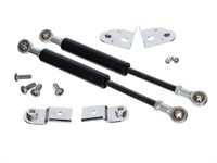 Amortisseur additionels inox, seulement détente hydraulique, vélomoteurs Piaggio Ciao Amortisseur additionels inox, seulement détente hydraulique, vélomoteurs Piaggio Ciao