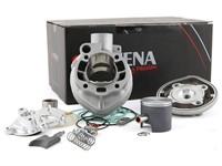 Kit cylindre Athena Racing 80cc, valve pneumatique, moteur Minarelli AM6 Kit cylindre Athena Racing 80cc, valve pneumatique, moteur Minarelli AM6