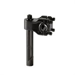 Potence de guidon noir, Ø22,2mm avec 4 points de fixations, universelle vélomoteur Potence de guidon noir, Ø22,2mm avec 4 points de fixations, universelle vélomoteur