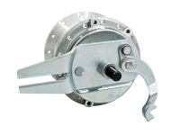 Moyeu de roue arrière a rayons avec tambour et axe, 28 trous, vélomoteurs Peugeot 103 Moyeu de roue arrière a rayons avec tambour et axe, 28 trous, vélomoteurs Peugeot 103