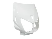 Tête de fourche blanche moto 50cc Derbi Senda 1994-2010 Tête de fourche blanche moto 50cc Derbi Senda 1994-2010