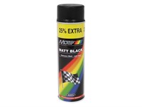 Spray de peinture universel noir mat 500ml