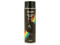 Spray de peinture universel noir mat 500ml