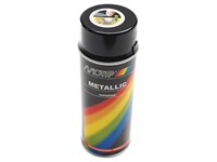 Farbspray Metallicspray Schwarz 400ml