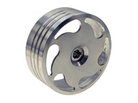 Cloche d'embrayage CNC Racing, acier C40, vélomoteurs Piaggio Ciao, Si, Bravo (modèle pour vario) Cloche d'embrayage CNC Racing, acier C40, vélomoteurs Piaggio Ciao, Si, Bravo (modèle pour vario)