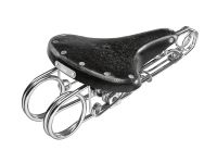 Selle vélomoteur universelle Tabor Heavy Duty, en cuir véritable, noir Selle vélomoteur universelle Tabor Heavy Duty, en cuir véritable, noir