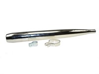 Silencieux d'échappement SACHS/PUCH, acier chromé Silencieux d'échappement SACHS/PUCH, acier chromé