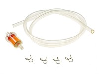 Durite d'essence avec filtre à essence, Ø=5mm, universel vélomoteur/scooter Durite d'essence avec filtre à essence, Ø=5mm, universel vélomoteur/scooter
