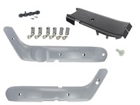 Cache carrosserie caches latéraux noires avec visserie et repose-pieds, vélomoteur Piaggio Ciao Mono Cache carrosserie caches latéraux noires avec visserie et repose-pieds, vélomoteur Piaggio Ciao Mono