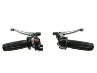 Set de poignée 2 vitesses HG noir, Magura replica Set de poignée 2 vitesses HG noir, Magura replica
