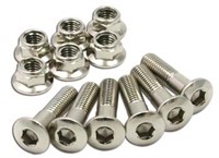 Kit visserie pour couronne de kit chaîne, (6 vis de  M8 x 28mm )