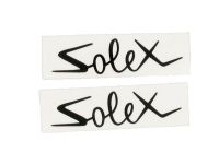 Autocollants/stickers de décoration noir, 6 pièces, SOLEX (2pcs) Autocollants/stickers de décoration noir, 6 pièces, SOLEX (2pcs)