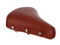 Selle vélomoteur universelle couleur : brune Selle vélomoteur universelle couleur : brune