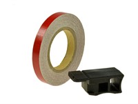 Liseret de jante Replay, ROUGE larg.7mm long.6m, avec aide de montage Liseret de jante Replay, ROUGE larg.7mm long.6m, avec aide de montage