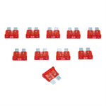Kit fusibles (10pcs) plats 10A Kit fusibles (10pcs) plats 10A