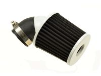 Luftfilter REPLAY 90 Grad schwarz/weiss 28/35 mm Luftfilter REPLAY 90 Grad schwarz/weiss 28/35 mm