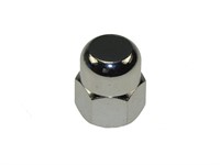 Ecrou de roue M12 x 1mm chromé, divers vélomoteurs