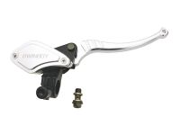 Pompe/maitre cylindre de frein DROIT alu fraisé CNC, universel Pompe/maitre cylindre de frein DROIT alu fraisé CNC, universel