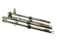 Fourche double renfort EBR chromée, vélomoteurs Puch Maxi Fourche double renfort EBR chromée, vélomoteurs Puch Maxi