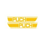 Autocollant/Sticker de réservoir, jaune, vélomoteur Puch X30 Autocollant/Sticker de réservoir, jaune, vélomoteur Puch X30
