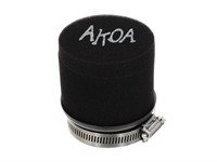 Filtre à air mousse AKOA Ø 65mm, vélomoteur Kreidler / Zündapp Belmondo et universel carbu Bing SRF (noir) Filtre à air mousse AKOA Ø 65mm, vélomoteur Kreidler / Zündapp Belmondo et universel carbu Bing SRF (noir)