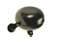 Sonnette Ding-Dong noir Ø80mm, pour guidon universel 22mm Sonnette Ding-Dong noir Ø80mm, pour guidon universel 22mm