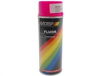 Spray bombe peinture Motip, ROSE FLUO, 400ml