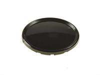 Tacho Abdeckung schwarz 48mm