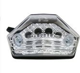 Phare arrière LED «transparent» Rieju MRT 50 homologué CE Phare arrière LED «transparent» Rieju MRT 50 homologué CE