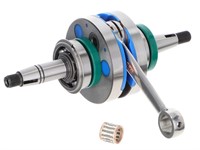 Vilebrequin AKOA "ProRace 2" super renforcé teflon avec roulements et spi, moteur Puch Maxi E50 automatique Vilebrequin AKOA "ProRace 2" super renforcé teflon avec roulements et spi, moteur Puch Maxi E50 automatique