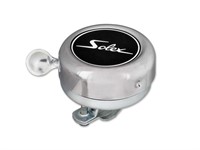 Glocke / Klingel Solex chrom / schwarz ( 1 Stück ) Glocke / Klingel Solex chrom / schwarz ( 1 Stück )
