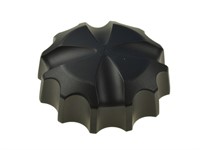 Bouchon de réservoir M45x1.5 alu noir" Iron Cross ", vélomoteurs Schs, Hercules, Pony, Allegro..