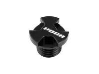 Bouchon de remplissage d'huile CNC noir, moto 50cc avec moteur Minarelli AM6 Bouchon de remplissage d'huile CNC noir, moto 50cc avec moteur Minarelli AM6