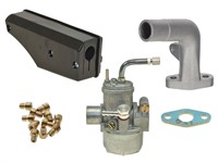 Kit carburation BING replica 15mm (pipe longue et filtre sport), Sachs 503 2AL / 2BL Kit carburation BING replica 15mm (pipe longue et filtre sport), Sachs 503 2AL / 2BL