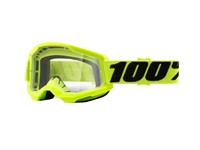 Masque lunette Downhill/cross 100%, jaune/ noir Accuri 2