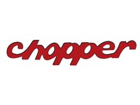 Aufkleber Chopper 122 x 24 mm (gross) Aufkleber Chopper 122 x 24 mm (gross)