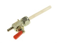 Robinet d'essence M16x1mm sortie en bas, universel vélomoteurs Robinet d'essence M16x1mm sortie en bas, universel vélomoteurs