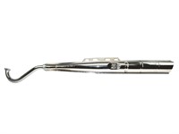 Auspuff Puch 2-Teiler 22mm mit CH-Nummer und Logo Auspuff Puch 2-Teiler 22mm mit CH-Nummer und Logo