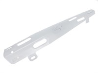 Hitzeschutzblech / Aufspuffblende Puch weiss Hitzeschutzblech / Aufspuffblende Puch weiss