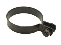 Collier de silencieux d'échappement, couleur noir, Ø 70mm Collier de silencieux d'échappement, couleur noir, Ø 70mm