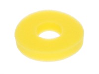 Mousse décorative absorbante ronde JAUNE, universel pour réservoir vélomoteur