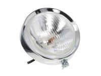 Phare rond CEV Tipo 105 (BA20D) NOS sans interrupteur, universel vélomoteurs Phare rond CEV Tipo 105 (BA20D) NOS sans interrupteur, universel vélomoteurs