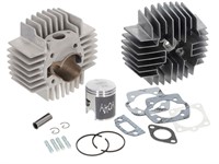 Kit cylindre AKOA Tuning 65cc 43.5mm, avec culasse, CH12 extérieur 100% original, vélomoteurs Puch