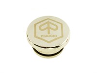 Bouchon réservoir alu CNC chrome, vélomoteurs Piaggio SI