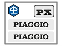 Aufkleber Piaggio PX «Set» Aufkleber Piaggio PX «Set»