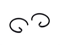 Circlip de piston Ø 10mm forme G - jeu de 2 pièces Circlip de piston Ø 10mm forme G - jeu de 2 pièces