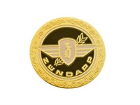 Zündapp Emblem gold/schwarz