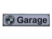 Puch Garage Emailschild Puch Garage Emailschild