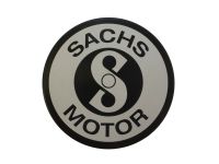 Emblème SACHS Ø 48 noir (pour boucher le trou du compteur) Emblème SACHS Ø 48 noir (pour boucher le trou du compteur)