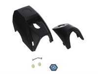 Set de cabochon de serrure de fourche complet, vélomoteurs Piaggio Ciao, noir Set de cabochon de serrure de fourche complet, vélomoteurs Piaggio Ciao, noir
